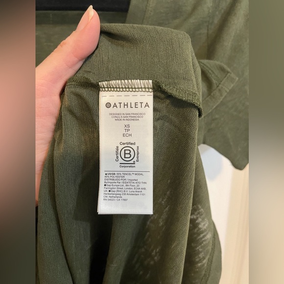 Athleta V-Neck Tee - Picture 5 of 7